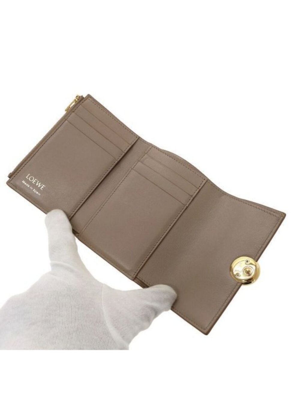 Loewe Pebble Vertical Wallet Small - Picture 3 of 9